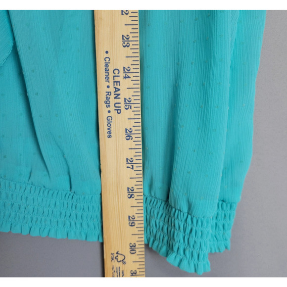 Lane Bryant Dotted Swift Top Womens 23/24 Romantic Career - Picture 7 of 11